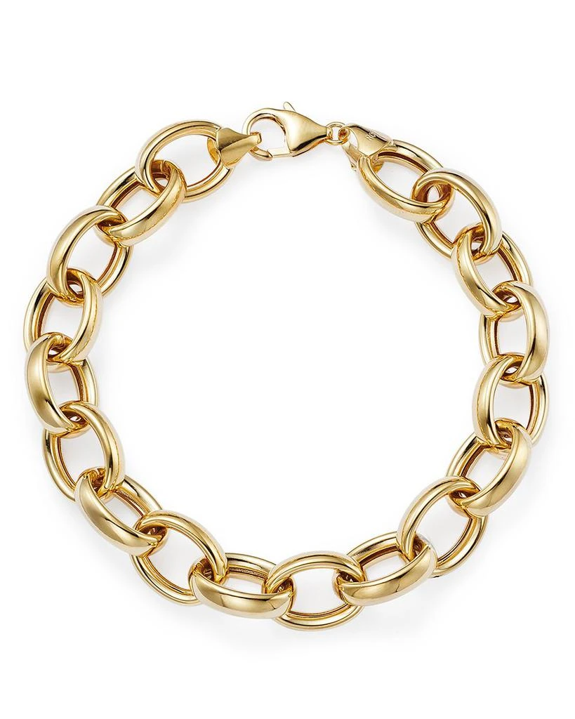 商品Bloomingdale's|Thick Oval Link Chain Bracelet in 14K Yellow Gold - Exclusive,价格¥34172,第1张图片