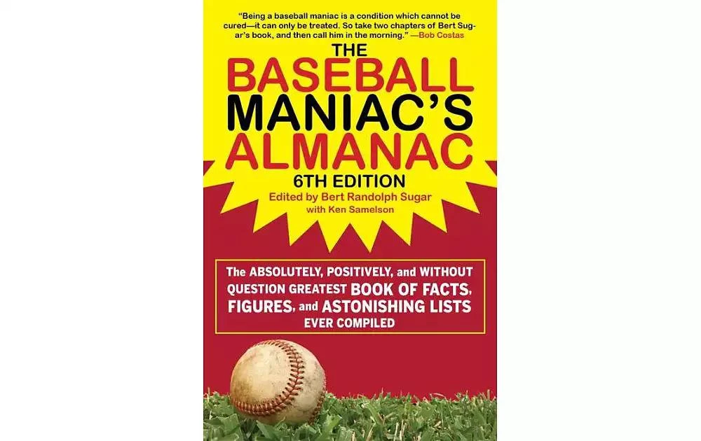 商品Barnes & Noble|The Baseball Maniac's Almanac- The Absolutely, Positively, and Without Question Greatest Book of Facts, Figures, and Astonishing Lists Ever Compiled by Bert Randolph Sugar,价格¥150,第1张图片