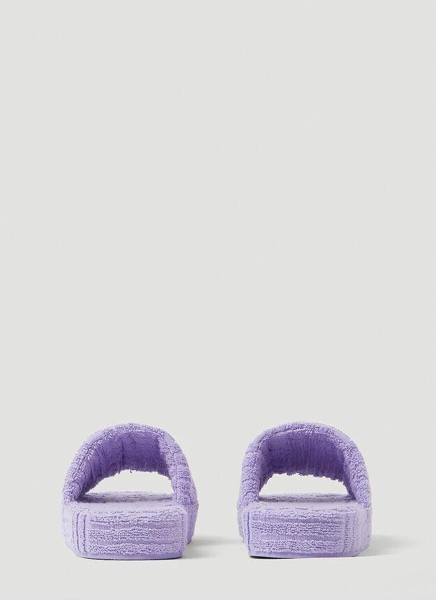商品Bottega Veneta|Resort Sponge Slides in Lilac,价格¥4353,第4张图片详细描述