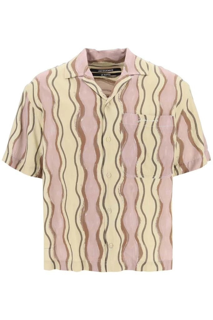 商品Jacquemus|SHORT SLEEVED 'LA CHEMISE JEAN' SHIRT WITH ALL-OVER PRINT,价格¥1158,第1张图片