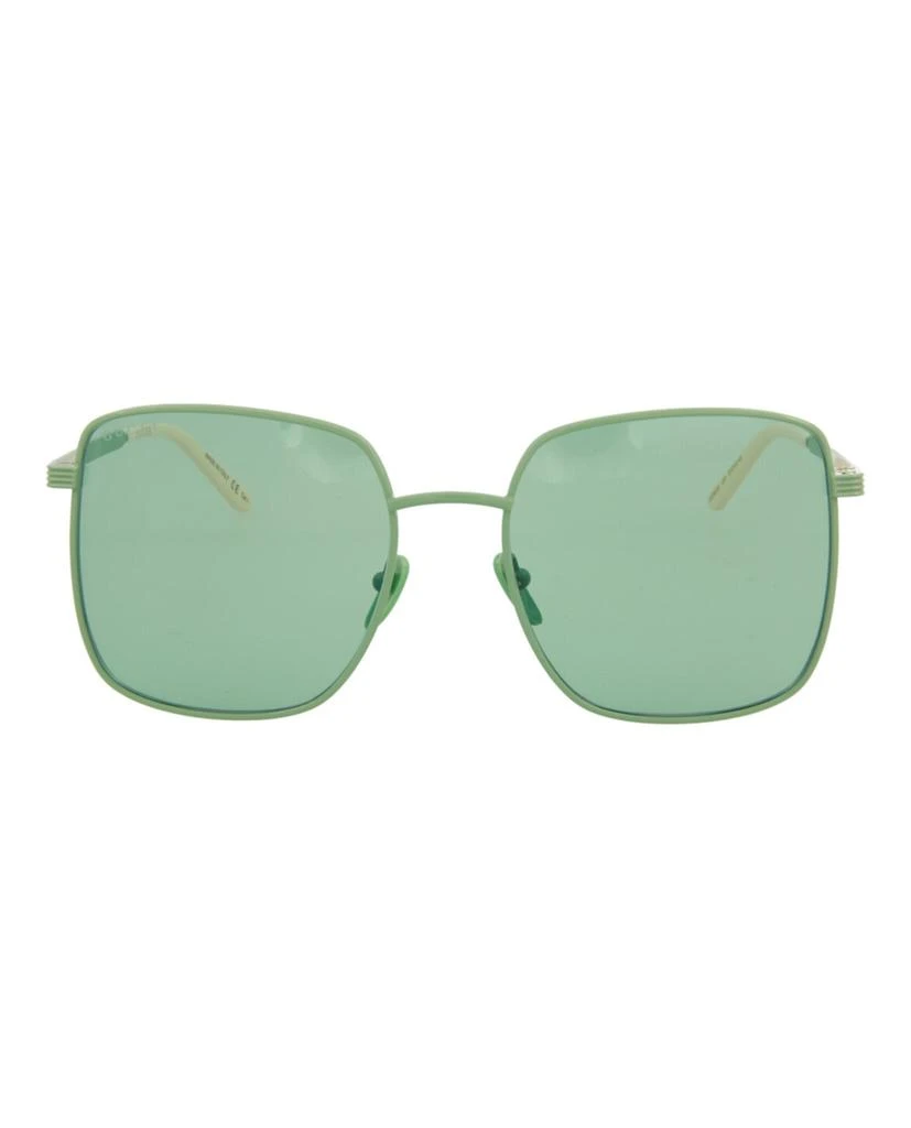 商品Gucci|Square-Frame Metal Sunglasses,价格¥1109,第1张图片