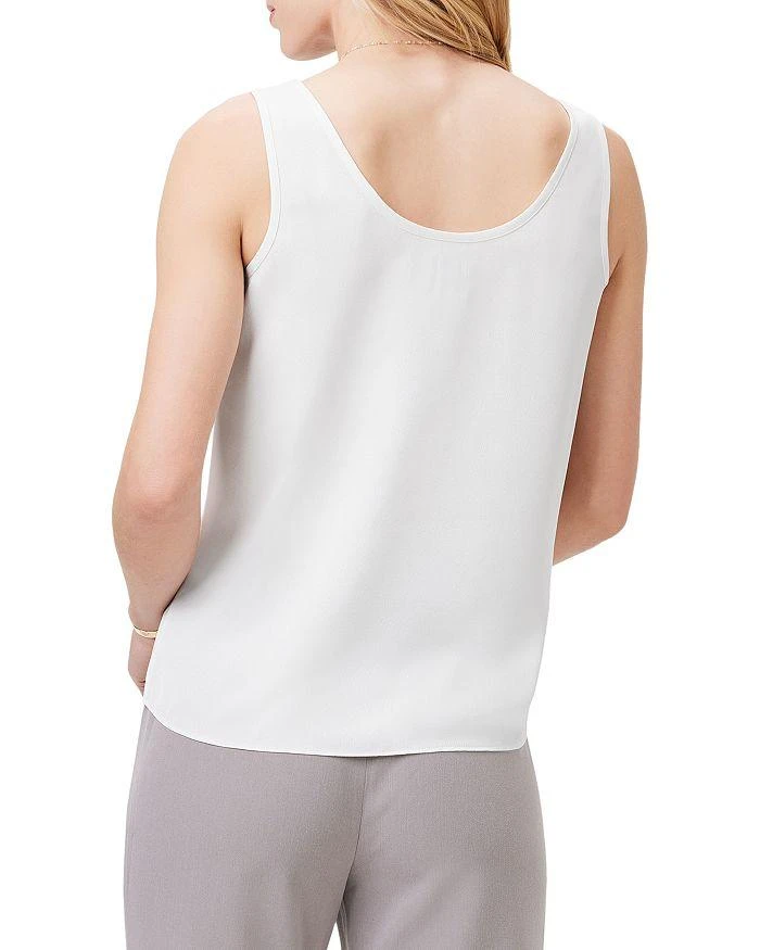 Satin Chiffon Scoop Tank 商品