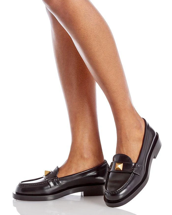 商品Valentino|Women's Roman Stud Loafers,价格¥7191,第2张图片详细描述