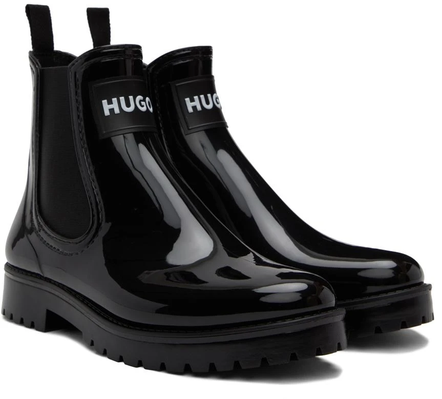 Hugo Black Tabita Rain Boots 4