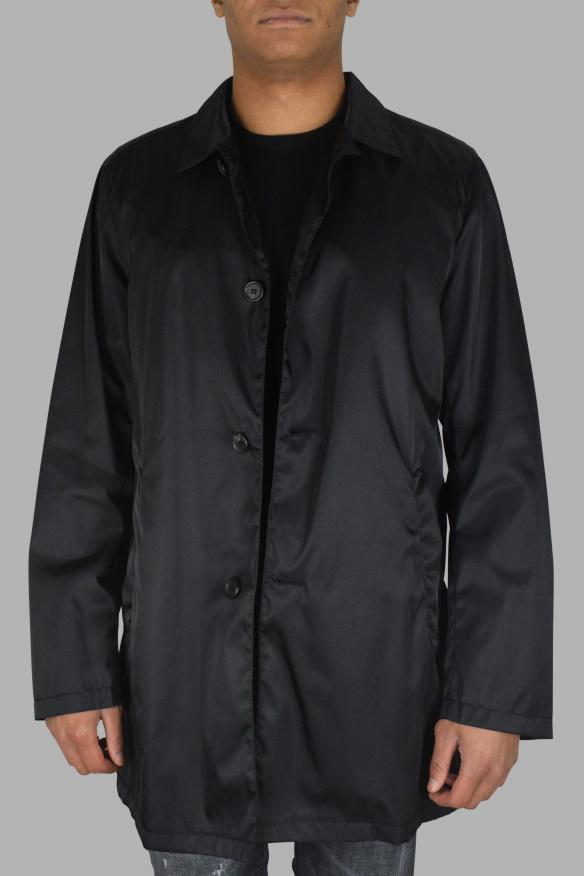 Men's Luxury Coat   Prada Black Coat商品第2张图片规格展示