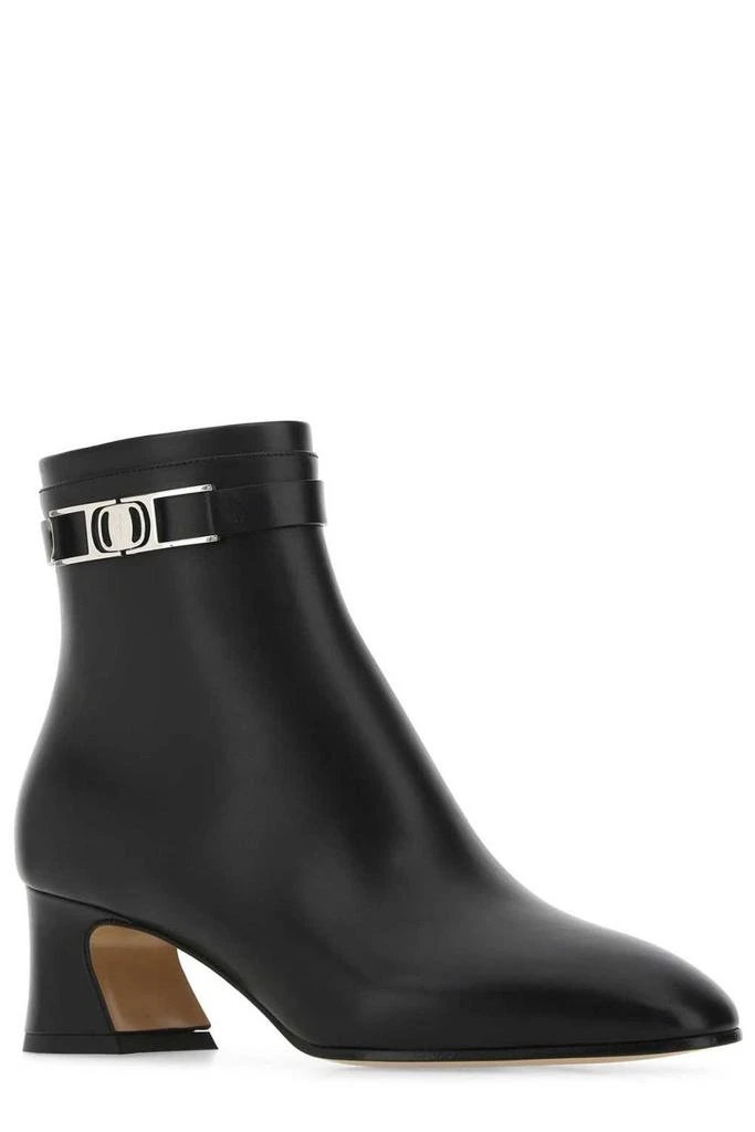 商品Salvatore Ferragamo|Salvatore Ferragamo Pointed Toe Ankle Boots,价格¥4197,第2张图片详细描述