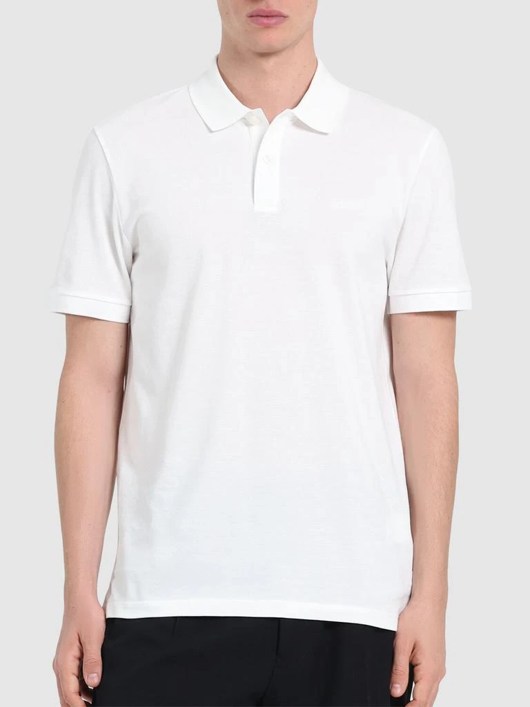 商品Hugo Boss|Pallas Logo Cotton Polo,价格¥446,第2张图片详细描述