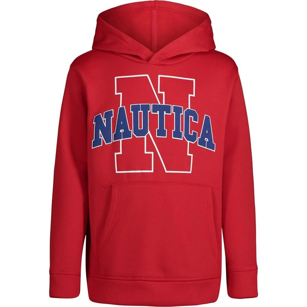 商品Nautica|Little Boys Old School Solid Pull Over Hoodie,价格¥175,第1张图片