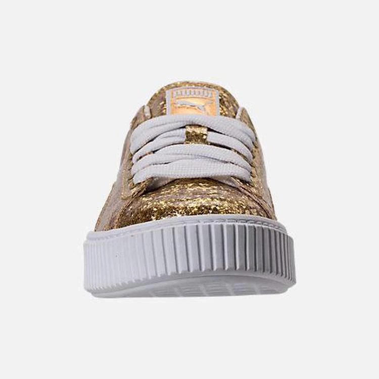 商品Puma|女士亮闪厚底休闲鞋,价格¥501,第2张图片详细描述