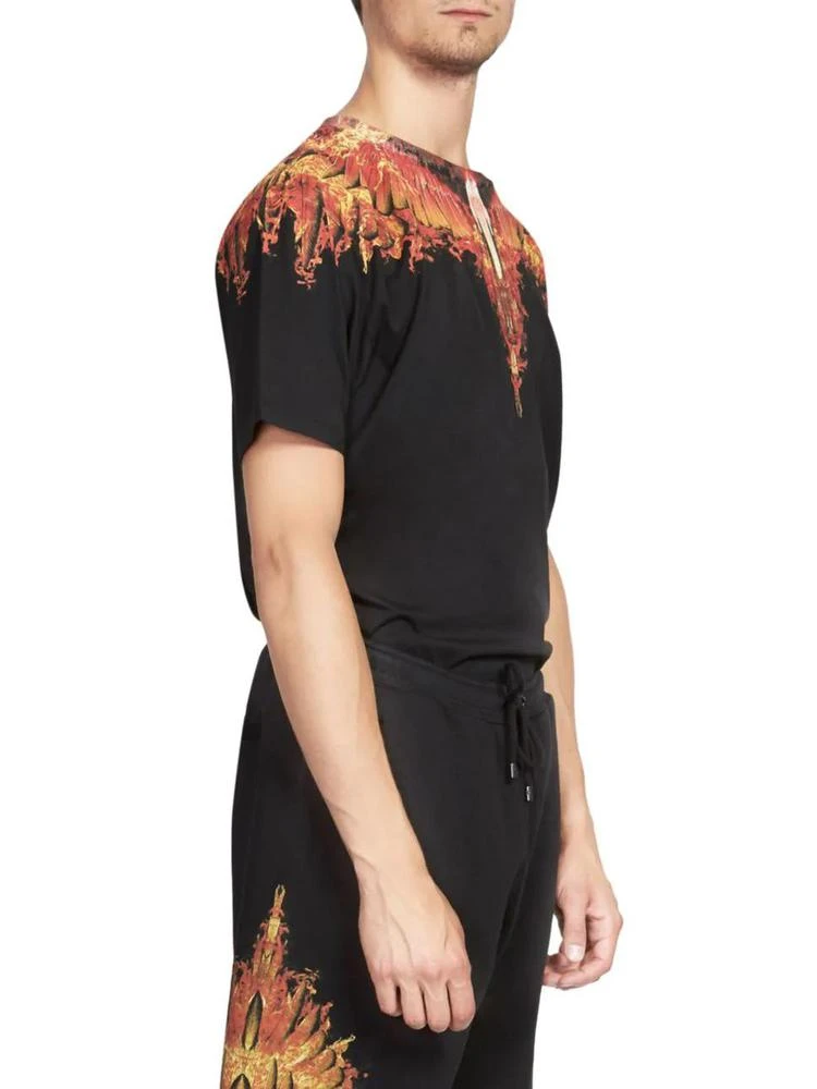 商品Marcelo Burlon|Flame Wing 短袖,价格¥572,第3张图片详细描述