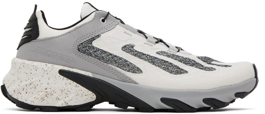 商品Salomon|Off-White & Gray Speedverse PRG Sneakers,价格¥627,第1张图片