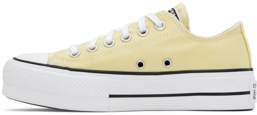 商品Converse|Yellow Chuck Taylor All Star Lift Low Sneakers,价格¥289,第3张图片详细描述