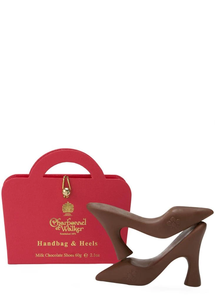 商品Charbonnel et Walker|Pink Handbag & Milk Chocolate Heels 60g,价格¥82,第1张图片