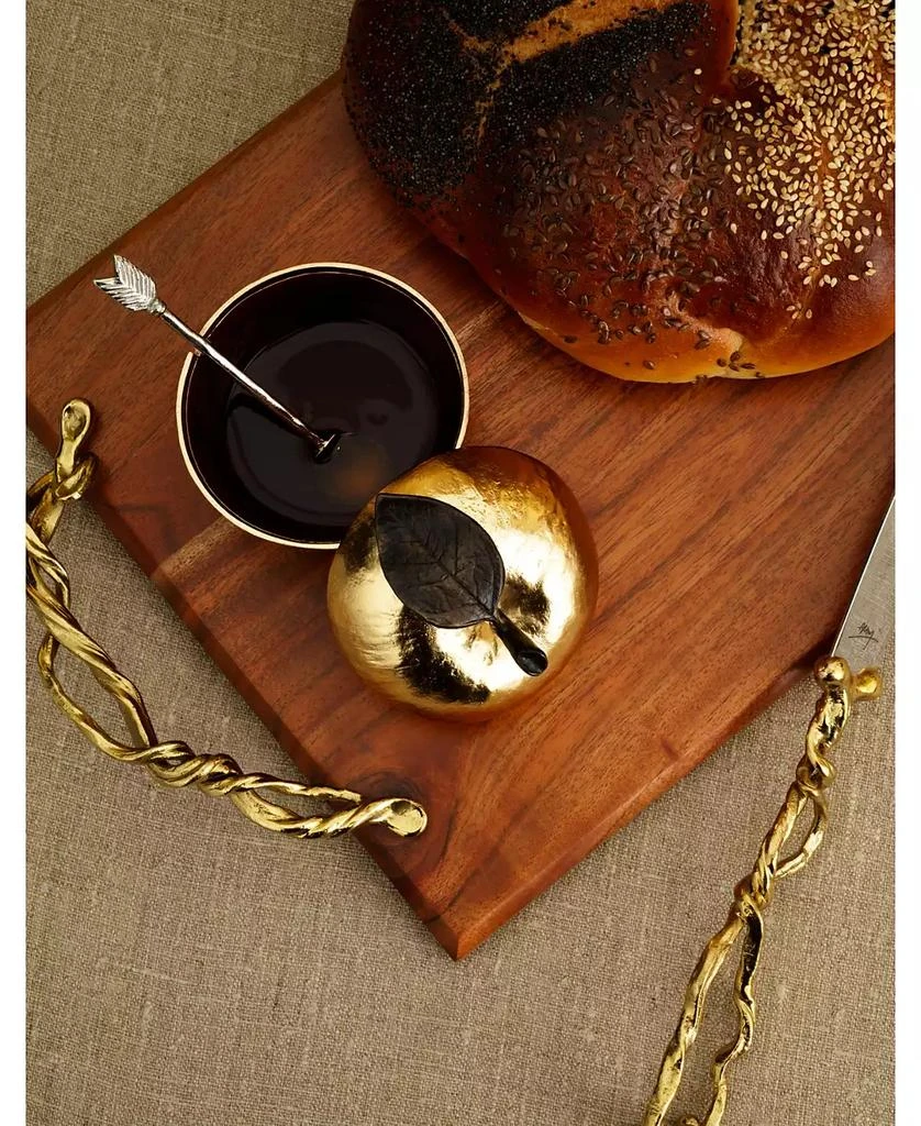 商品Michael Aram|Gold Plated Apple Honey Pot,价格¥569,第3张图片详细描述