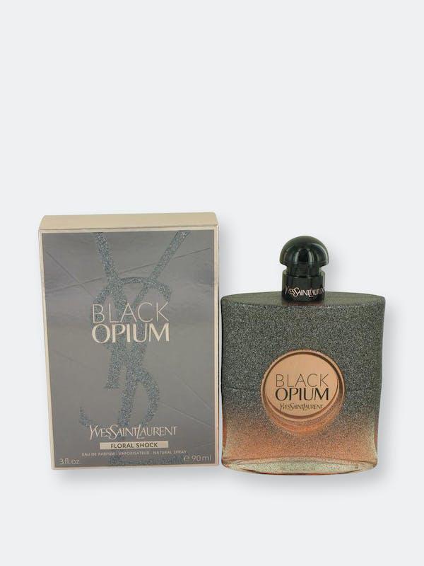 Black Opium Floral Shock by Yves Saint Laurent Eau De Parfum Spray 3 oz商品第1张图片规格展示