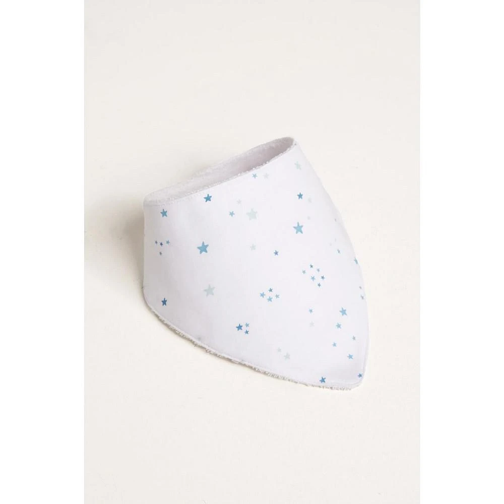 商品babycottons|Shine Blue Bandana Towel bib made with 100% Peruvian Pima Cotton for infant,价格¥68,第1张图片