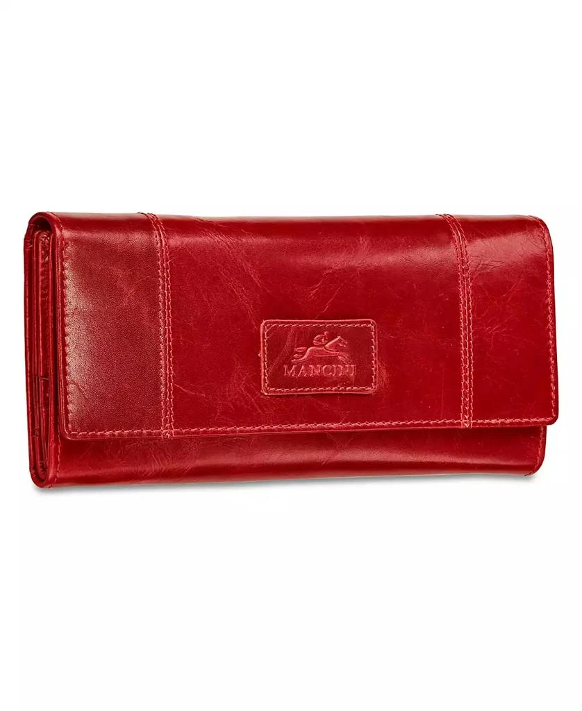 Casablanca Collection RFID Secure Ladies Trifold Wing Wallet 商品