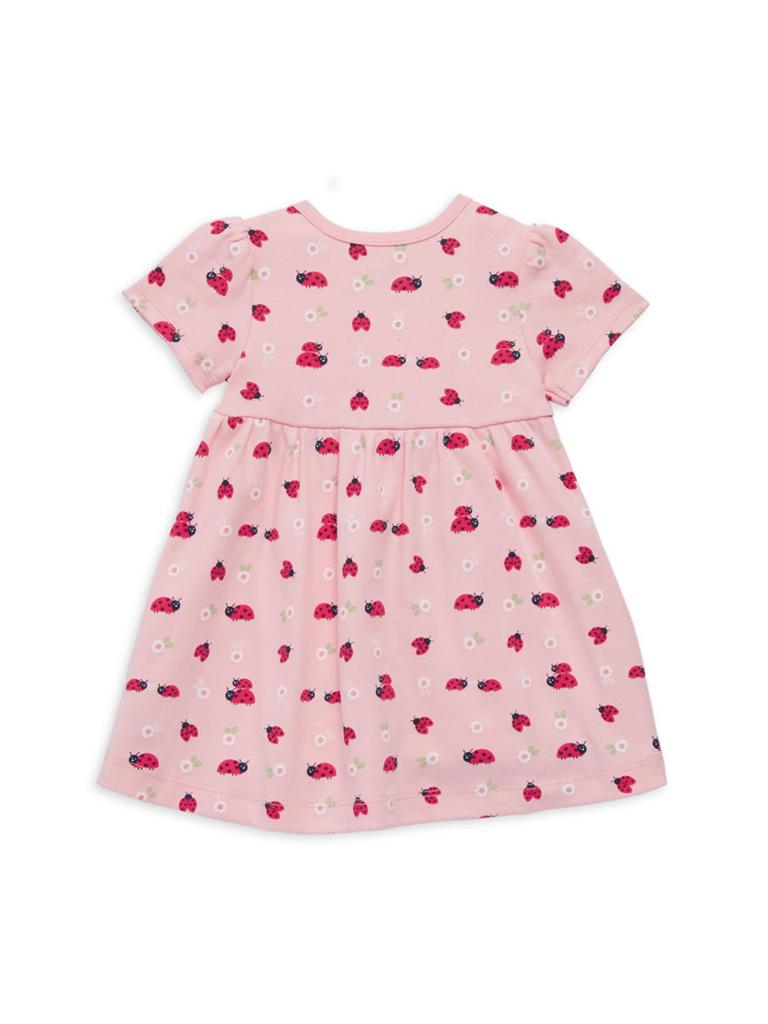 Baby Girl's 3-Piece Ladybug-Print Jacket, Dress & Bloomers Set商品第2张图片规格展示
