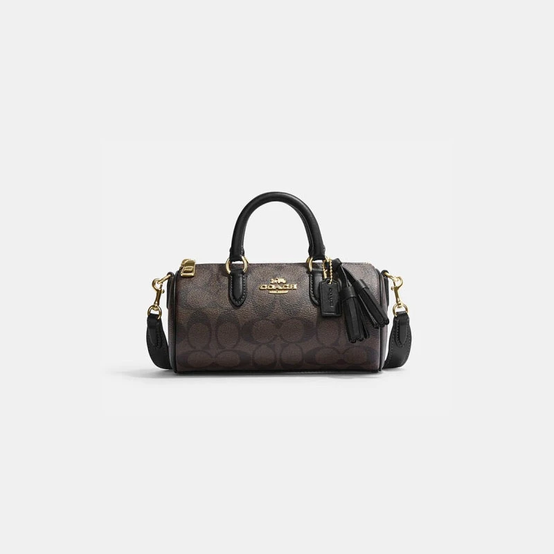 商品Coach|COACH/蔻驰 女士PVC配皮单肩斜挎手提包 CK689IMAA8,价格¥1782,第1张图片