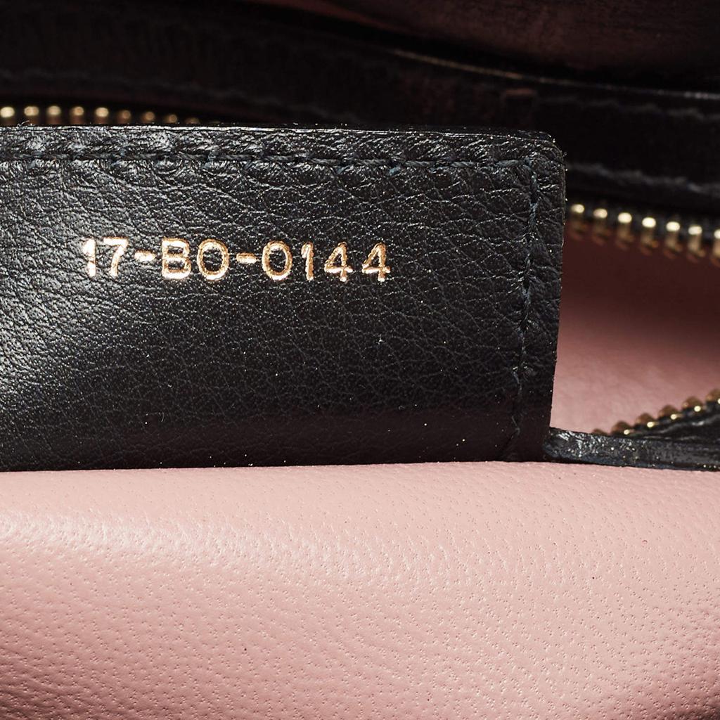 Dior Black Cannage Leather Large Diorling Shoulder Bag商品第10张图片规格展示