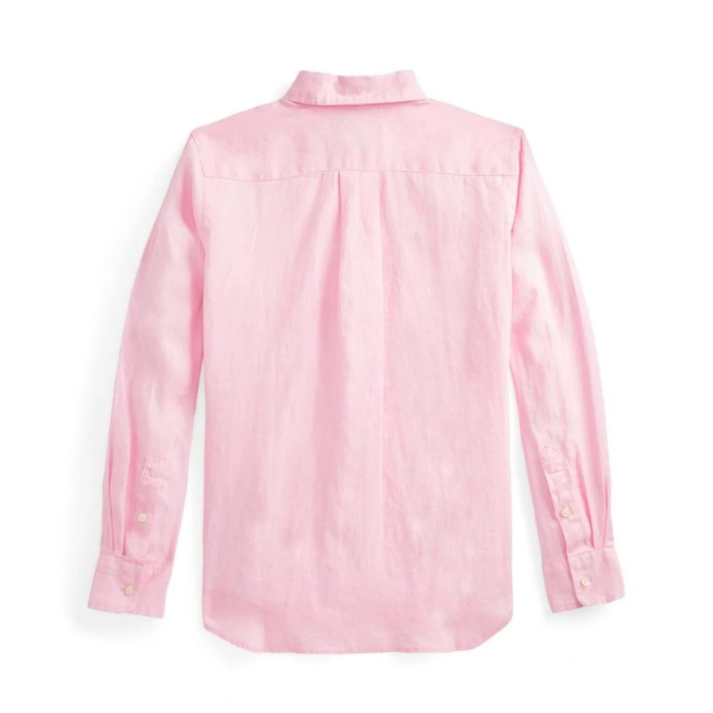 商品Ralph Lauren|Ralph Lauren Kids Logo Embroidered Long Sleeved Shirt,价格¥710,第2张图片详细描述