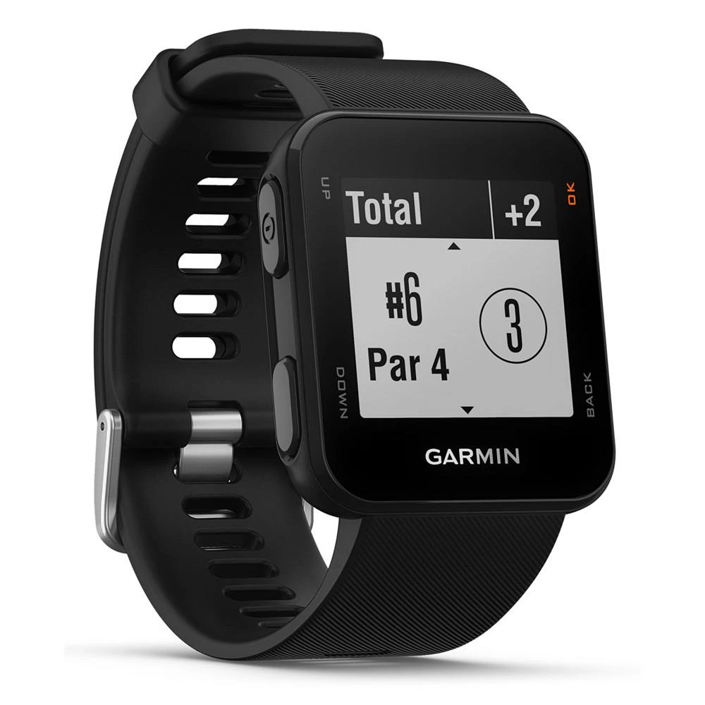 商品Garmin|Unisex Approach S10 Black Silicone Strap Smart Watch 40mm,价格¥1121,第1张图片