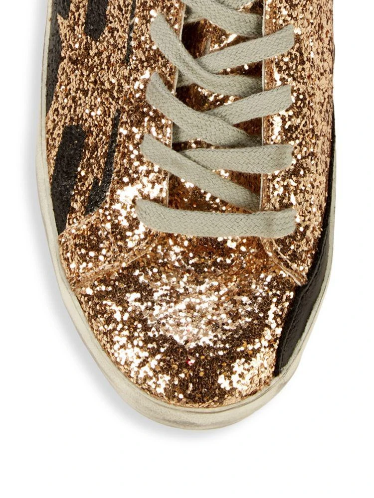 商品Golden Goose|Metallic Low-Top Sneakers,价格¥2997,第3张图片详细描述