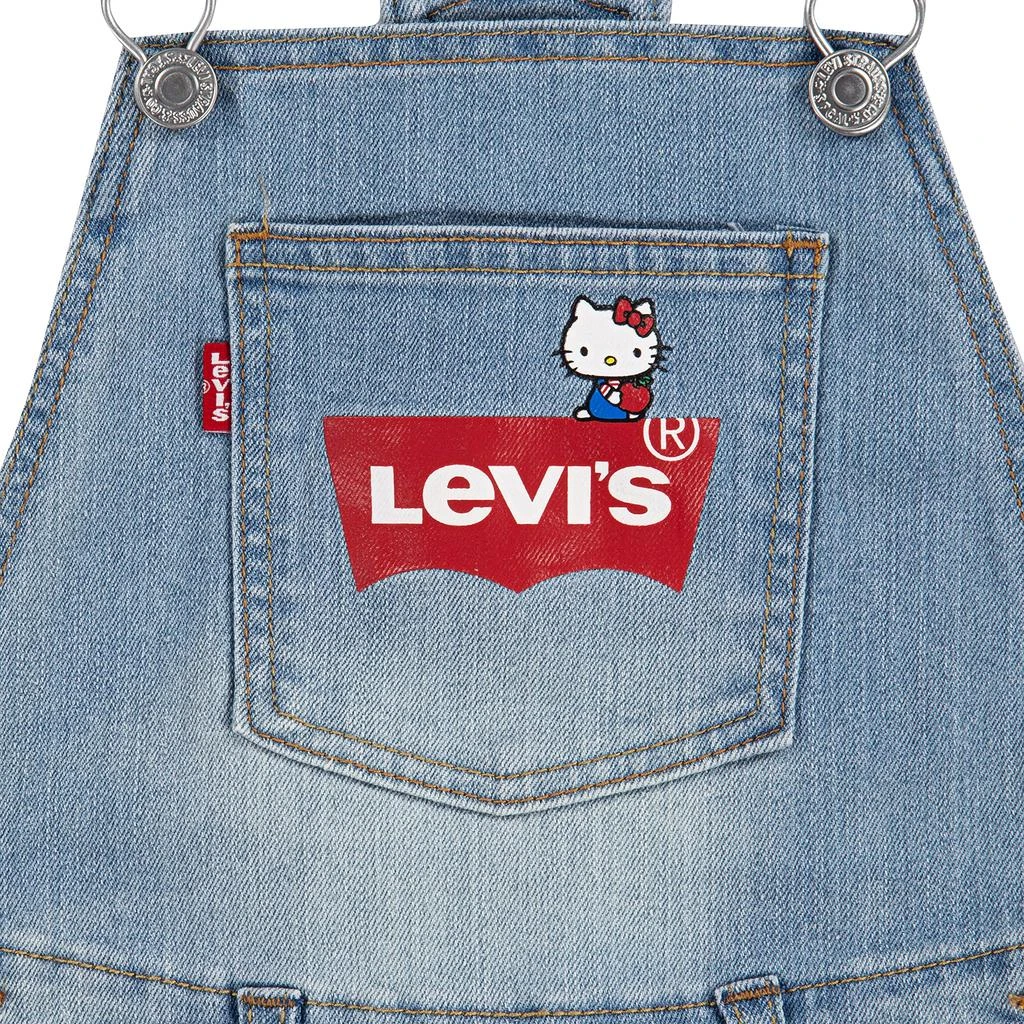 商品Levi's|Hello Kitty Girlfriend Overalls (Toddler),价格¥360,第3张图片详细描述