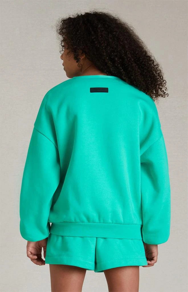 商品Essentials|Essentials Mint Leaf Crew Neck Sweatshirt,价格¥251,第3张图片详细描述