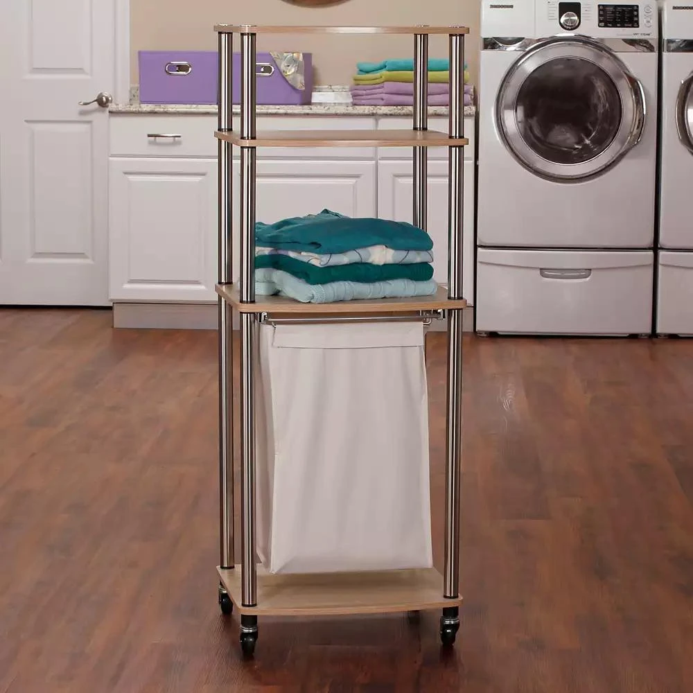 商品Household Essentials|Laundry Hamper Storage Cart,价格¥820,第2张图片详细描述