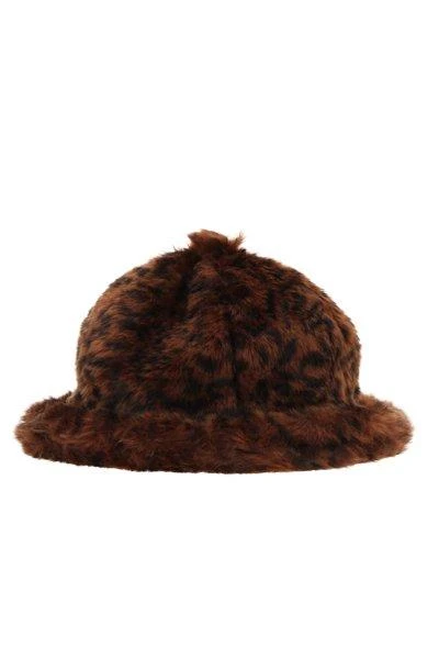 商品Kangol|Kangol Faux Fur Logo Embroidered Casual Hat,价格¥365,第3张图片详细描述