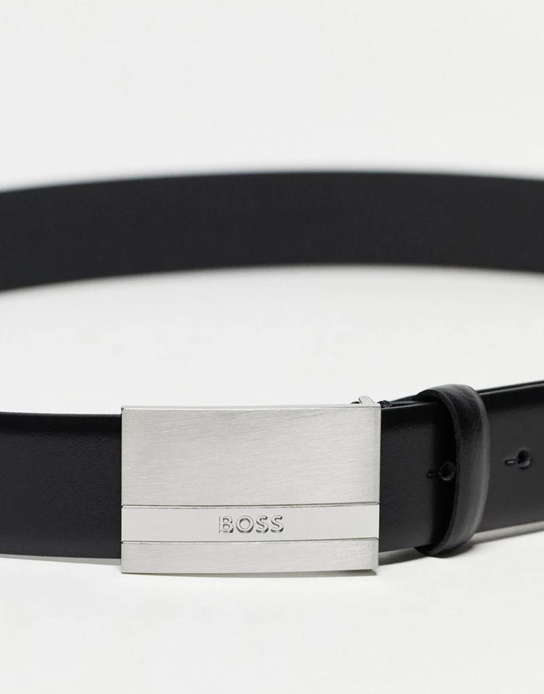商品Hugo Boss|BOSS Black Baxton leather belt in black,价格¥1028,第3张图片详细描述