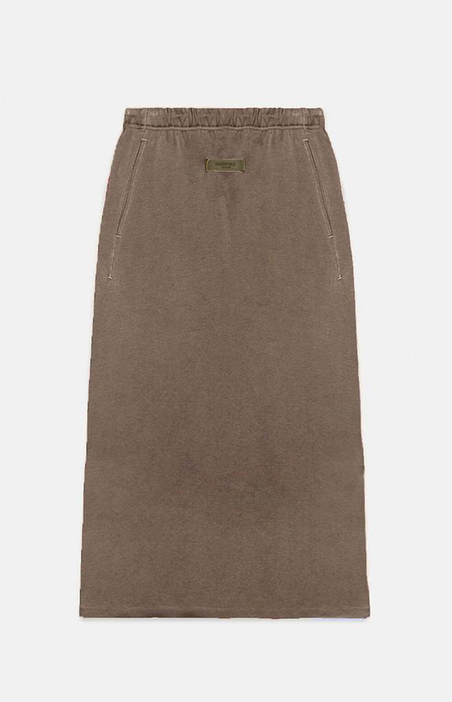 Women's Wood Midi Skirt商品第1张图片规格展示