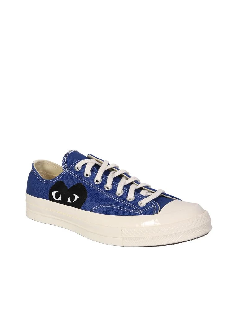 商品Comme des Garcons|Comme des Garçons Play Blue Converse Chuck Taylor Sneakers,价格¥1212,第2张图片详细描述