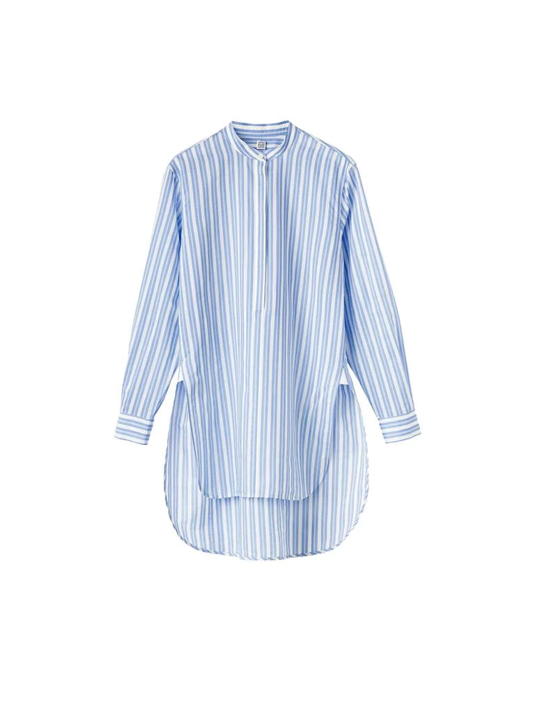 商品Totême|Long Cotton Silk Shirt,价格¥1649,第1张图片