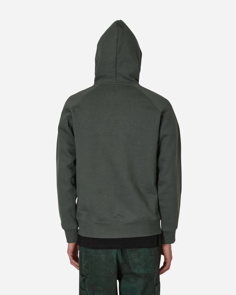 商品Carhartt WIP|Chase Hooded Sweatshirt Green,价格¥902,第3张图片详细描述