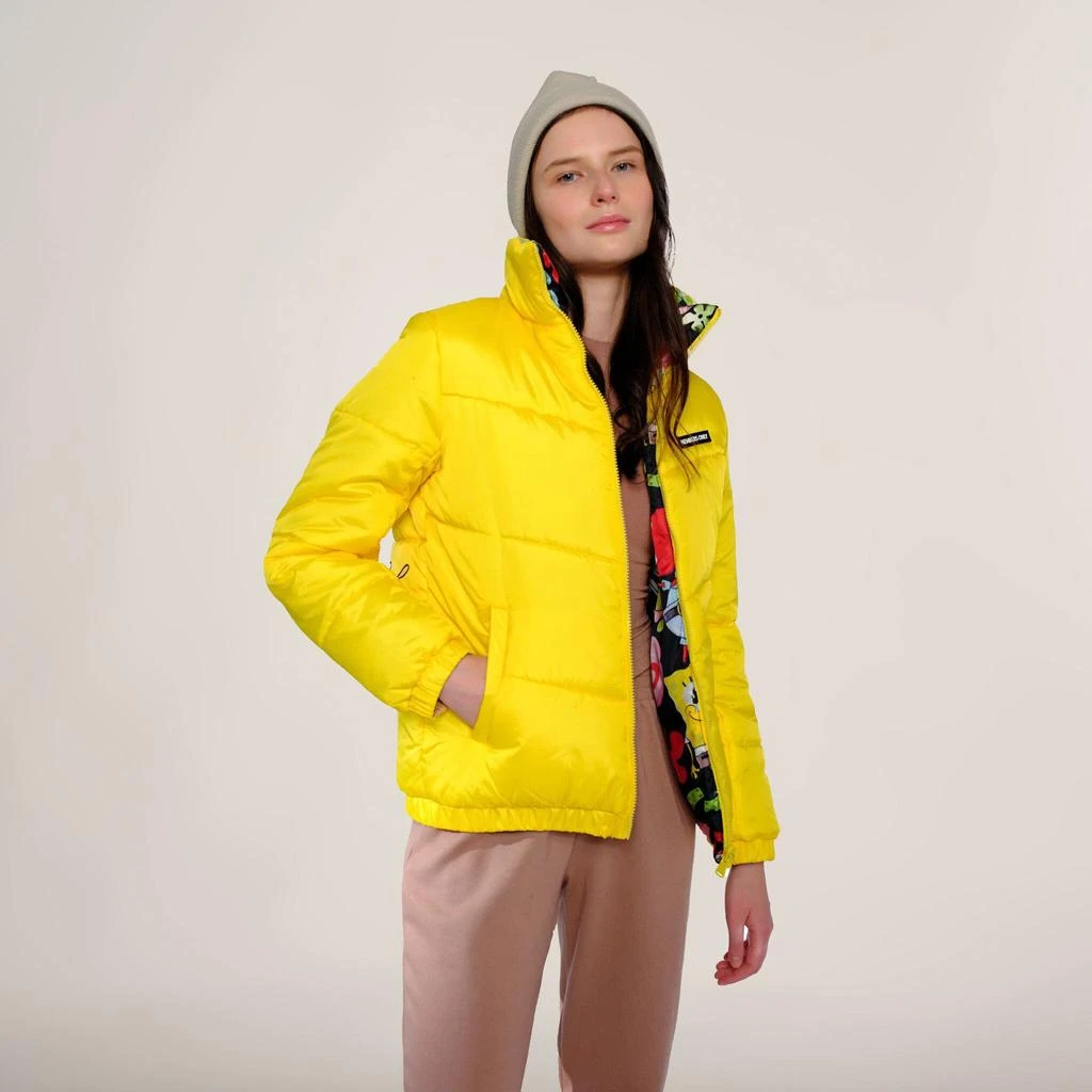 商品Members Only|Women's Spongebob Reversible Cire Puffer Jacket,价格¥294,第5张图片详细描述