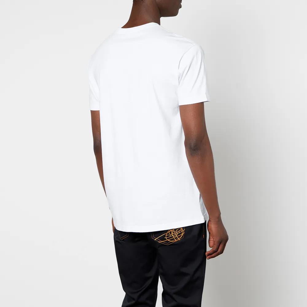 Vivienne Westwood Men's Multicolor Orb Classic T-Shirt - White商品第2张图片规格展示