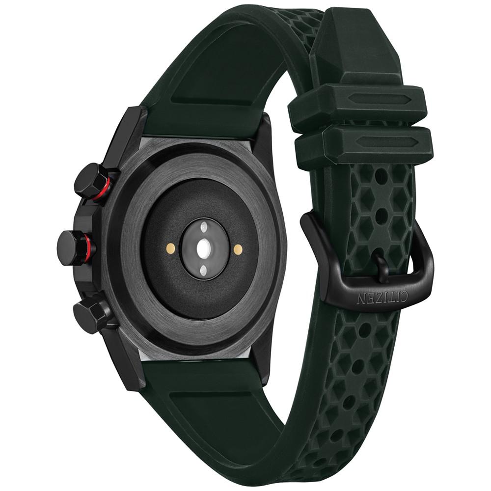 Men's CZ Smart Hybrid HR Green Strap Smart Watch 44mm商品第3张图片规格展示