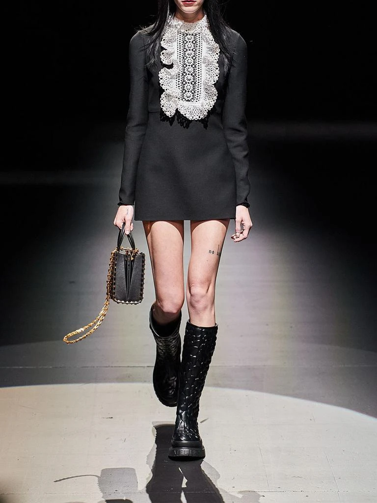 商品Valentino|50mm Atelier Tall Rain Boots,价格¥7532,第3张图片详细描述