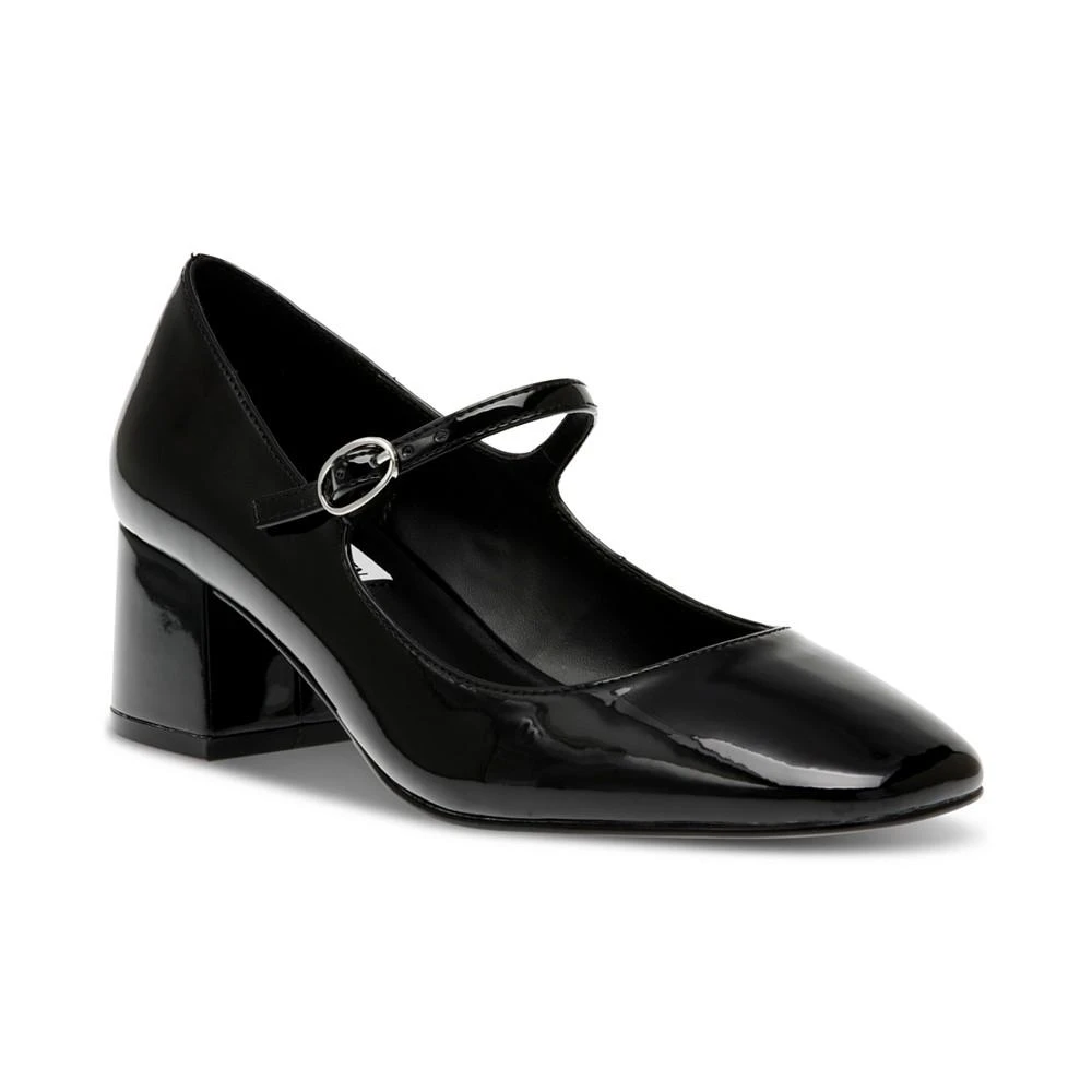 商品Steve Madden|Women's Hawke Block-Heel Mary Jane Pumps,价格¥371,第1张图片