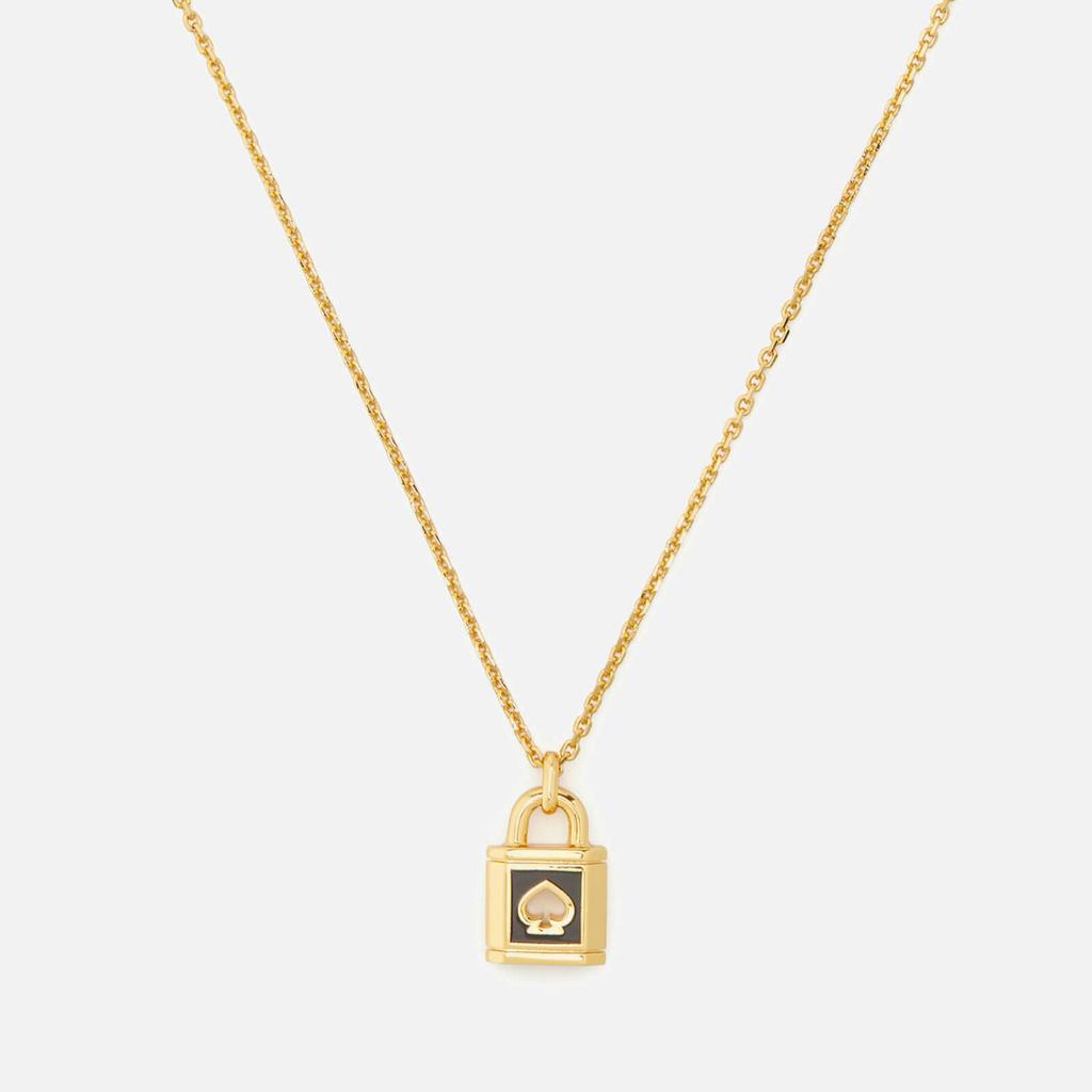 Kate Spade New York Pendant Necklace – Gold-Tone Metal商品第1张图片规格展示