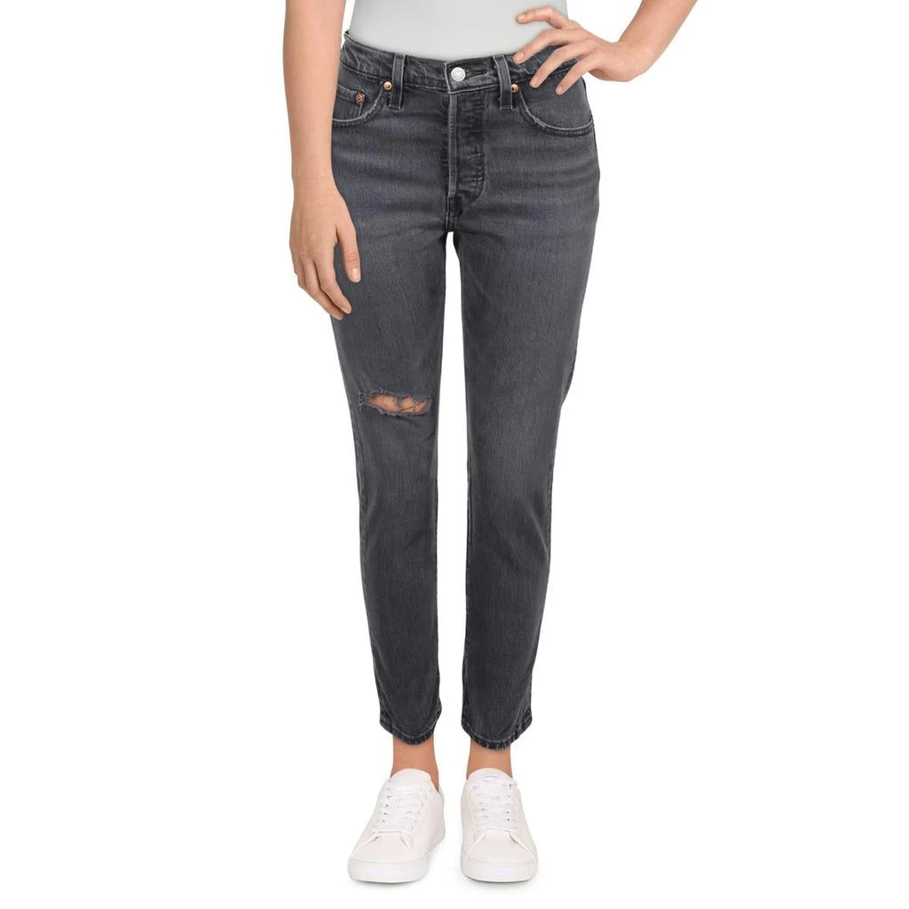 商品Levi's|Levi's Womens Distressed Ankle Skinny Jeans,价格¥161,第1张图片