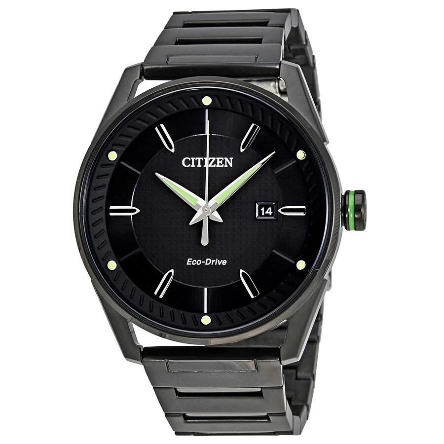 商品Citizen|Citizen Eco-Drive Black Men's Watch BM6985-55E,价格¥1297,第1张图片