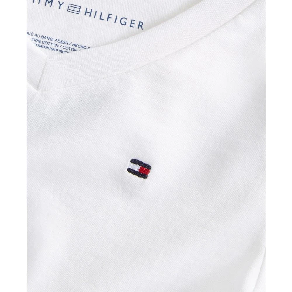 商品Tommy Hilfiger|Big Girls Cotton V-Neck T-Shirt,价格¥86,第3张图片详细描述