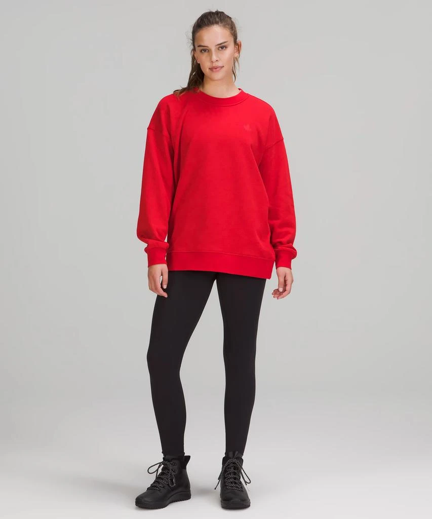 商品Lululemon|Team Canada Perfectly Oversized Crew *COC Logo,价格¥445,第2张图片详细描述