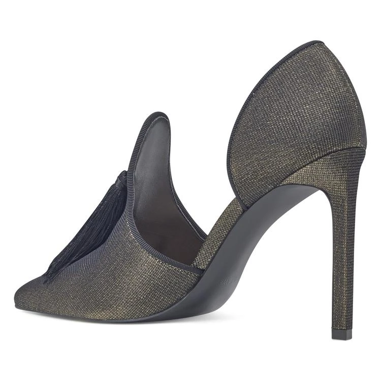 商品Nine West|Tyrell 尖头流苏高跟鞋,价格¥371,第3张图片详细描述