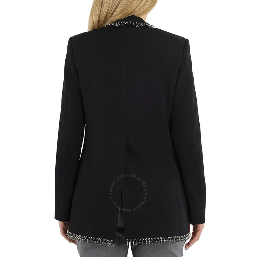 商品Burberry|Black Sidon Ring-pierced Boxy Blazer,价格¥2586,第3张图片详细描述