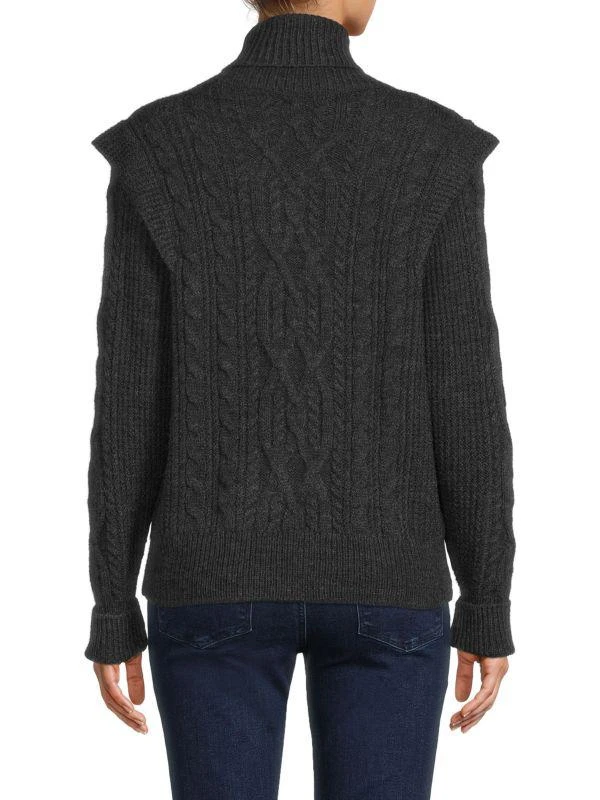 商品360 Sweater|Cable Knit Wool & Alpaca-Blend Sweater,价格¥540,第2张图片详细描述