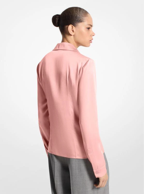 商品Michael Kors|Hansen Charmeuse Shirt,价格¥2826,第1张图片